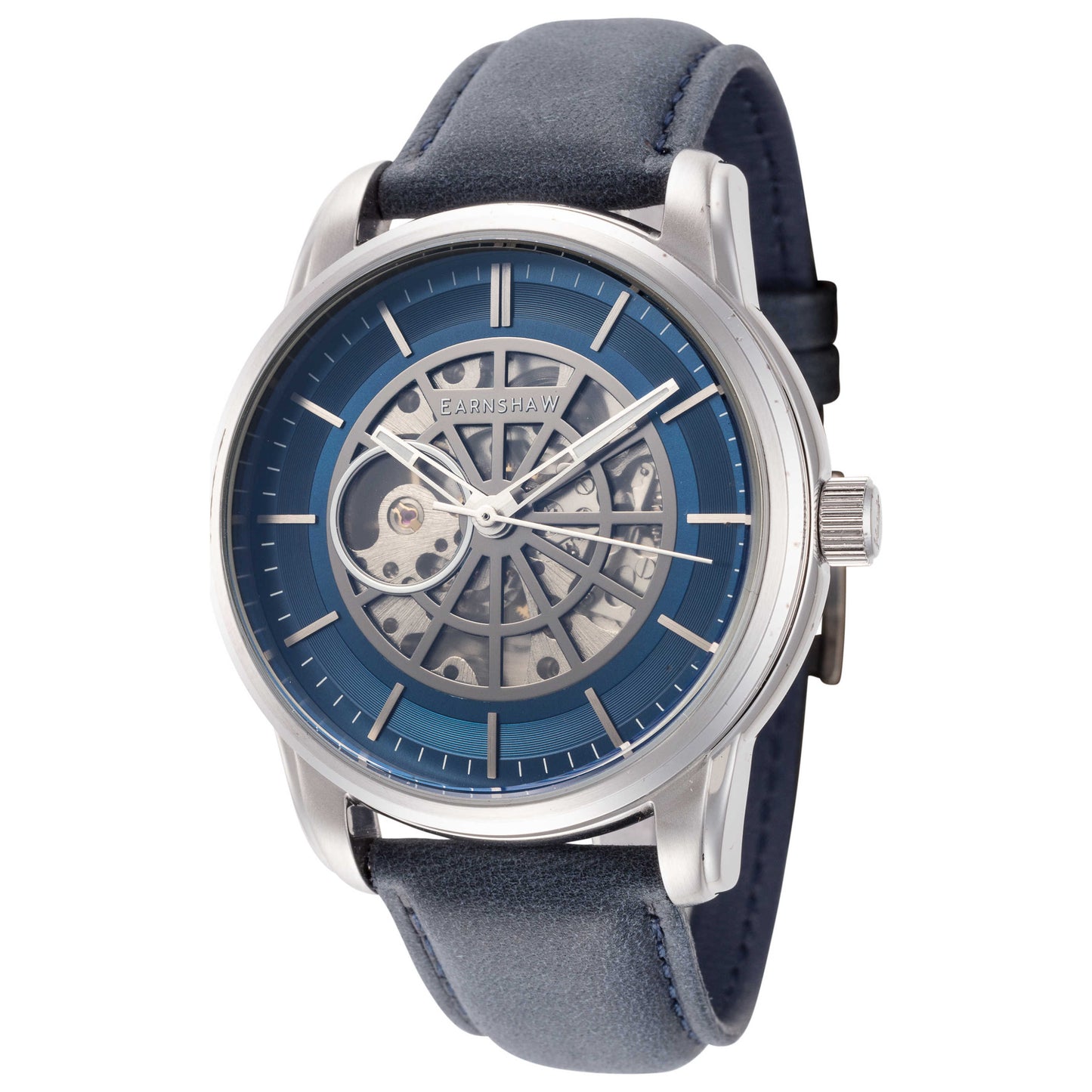 Front view of Thomas Earnshaw Radius Skeleton Men's Automatic Watch ES-8221-02