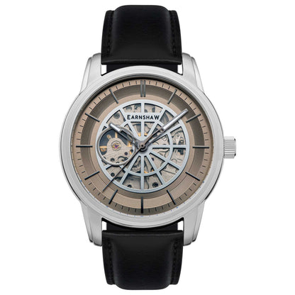 Front view of Thomas Earnshaw Radius Skeleton Men's Automatic Watch ES-8221-03