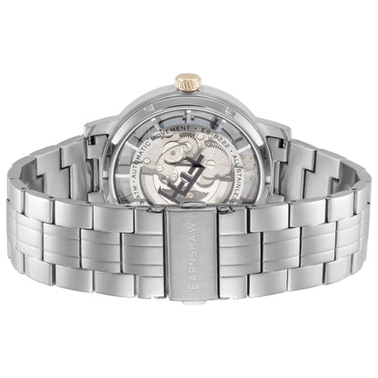 Back view of Thomas Earnshaw Grand Horizon Skeleton Men's Automatic Watch ES-8222-33