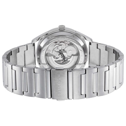 Back view of Thomas Earnshaw Spencer Skeleton Men's Automatic Watch ES-8223-11