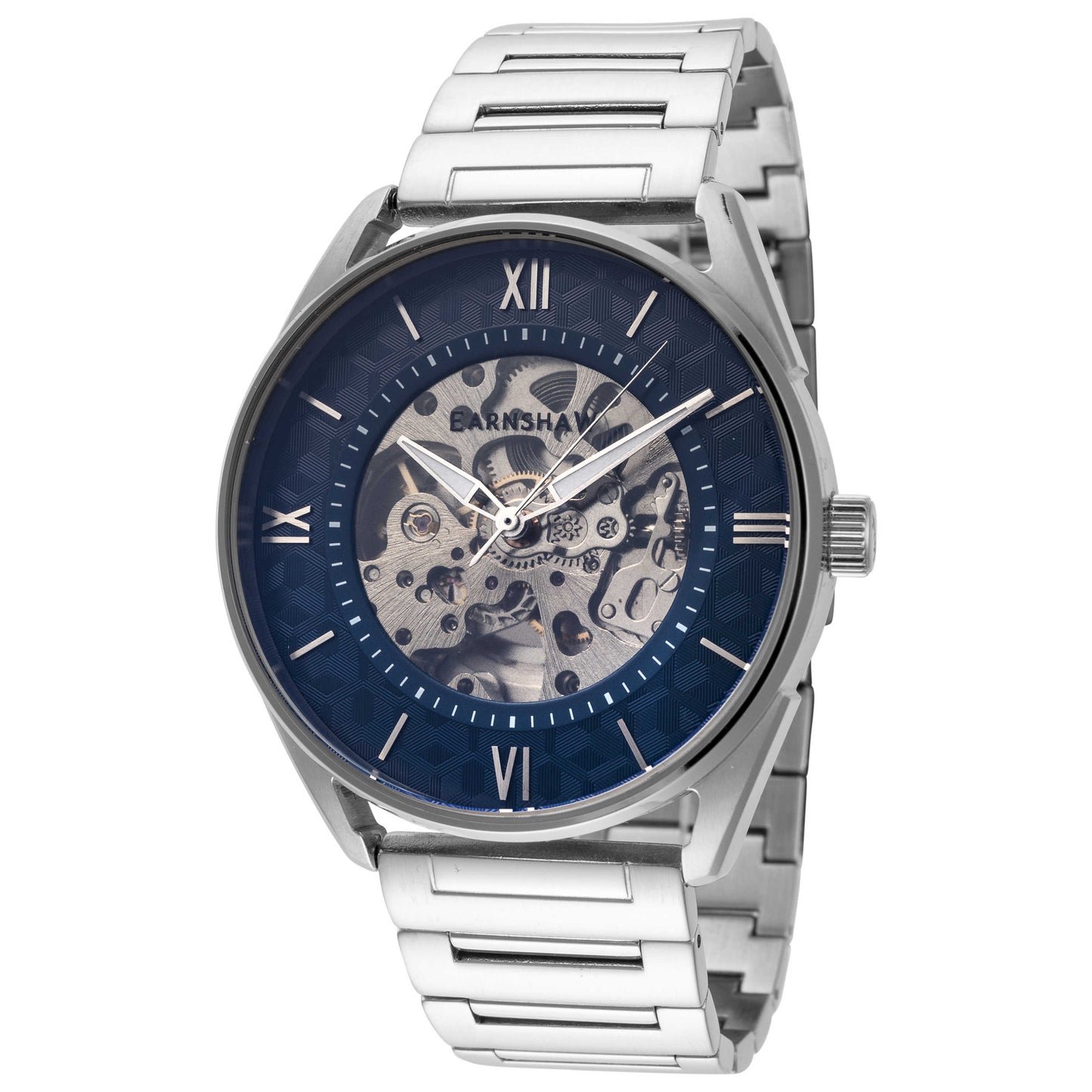 Front view of Thomas Earnshaw Spencer Skeleton Men's Automatic Watch ES-8223-22