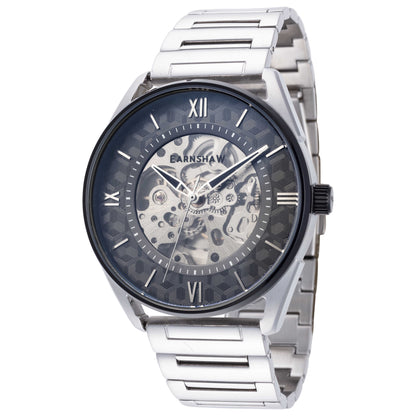 Front view of Thomas Earnshaw Spencer Skeleton Men's Automatic Watch ES-8223-44