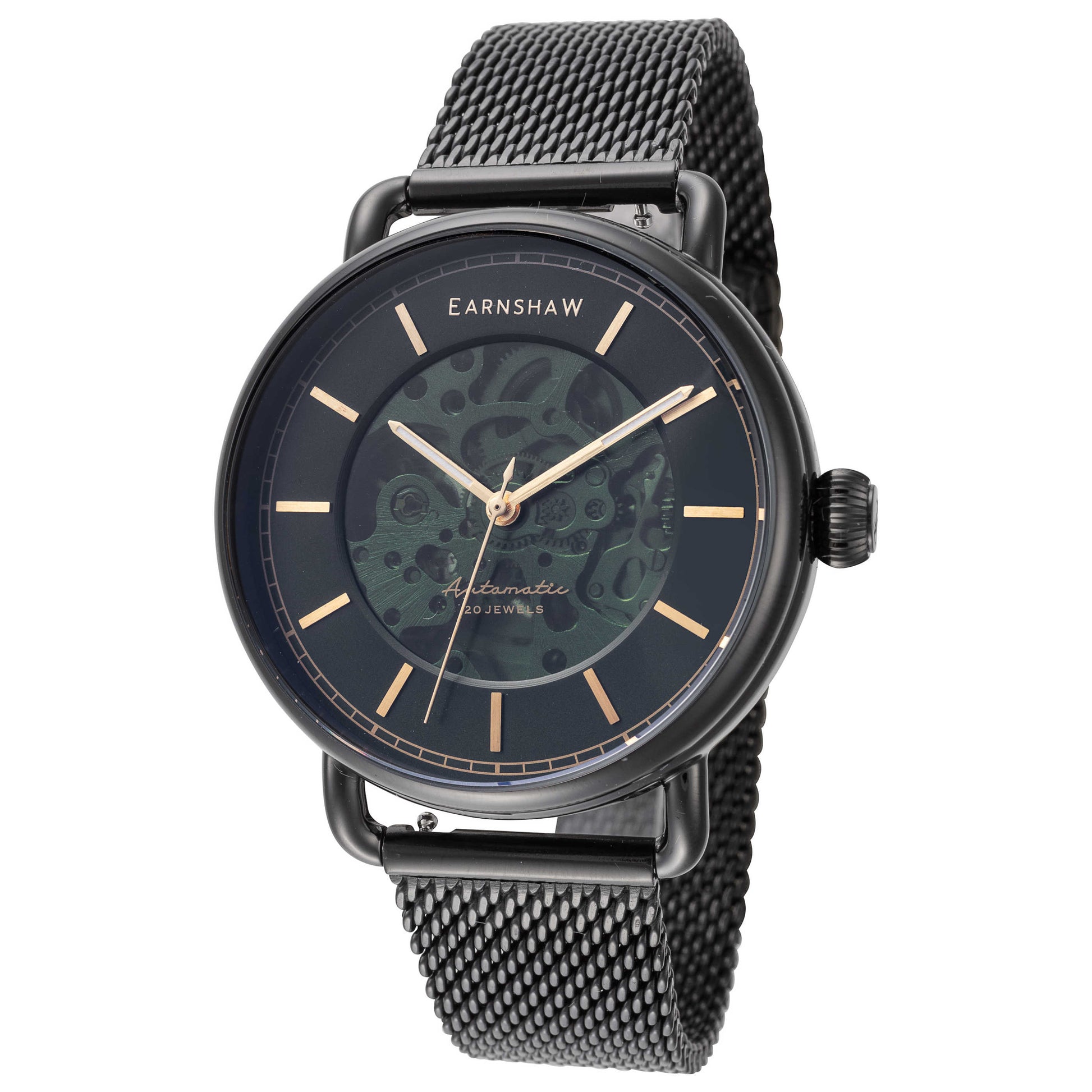 Front view of Thomas Earnshaw Boulton Men's Automatic Watch ES-8226-44