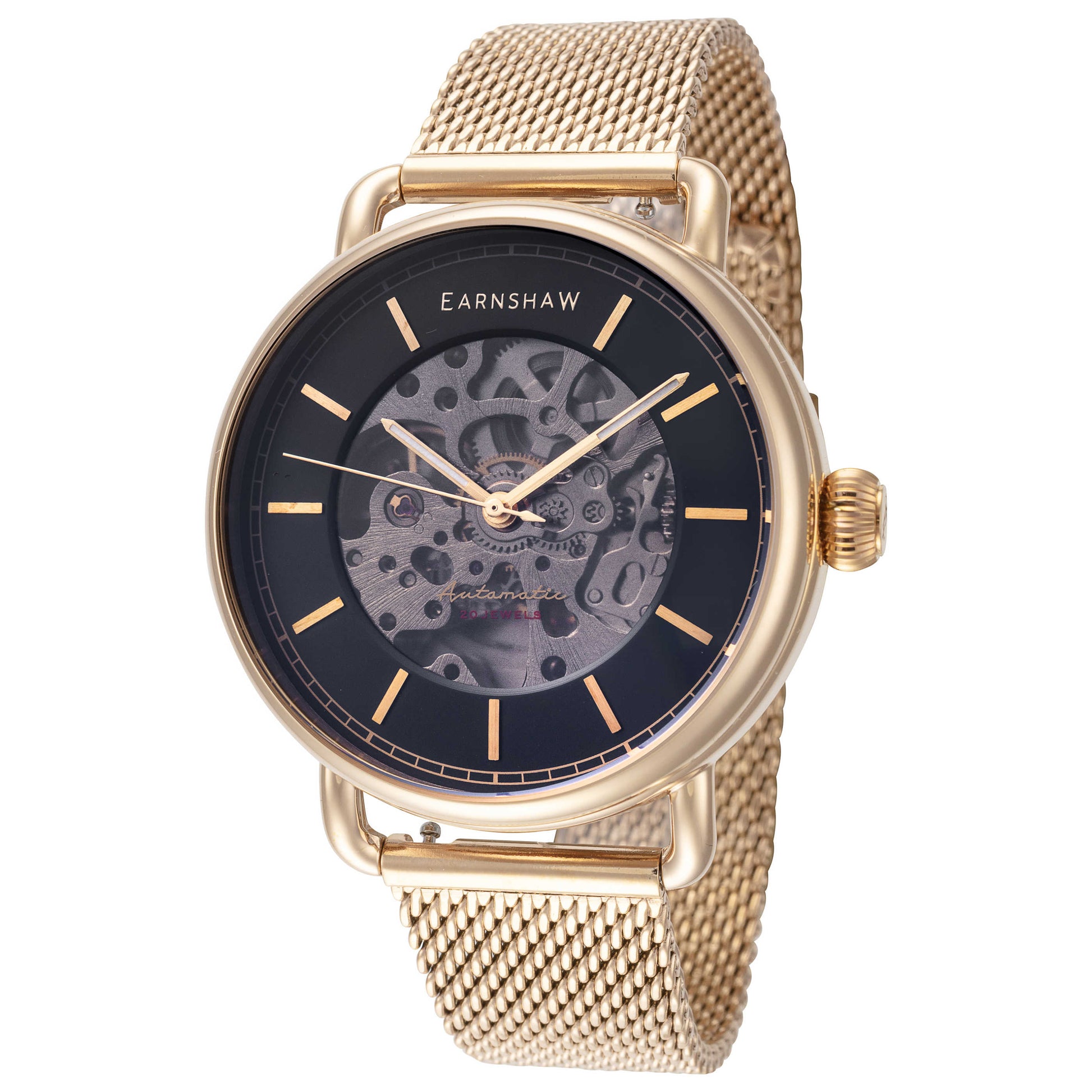 Front view of Thomas Earnshaw Boulton Men's Automatic Watch ES-8226-55