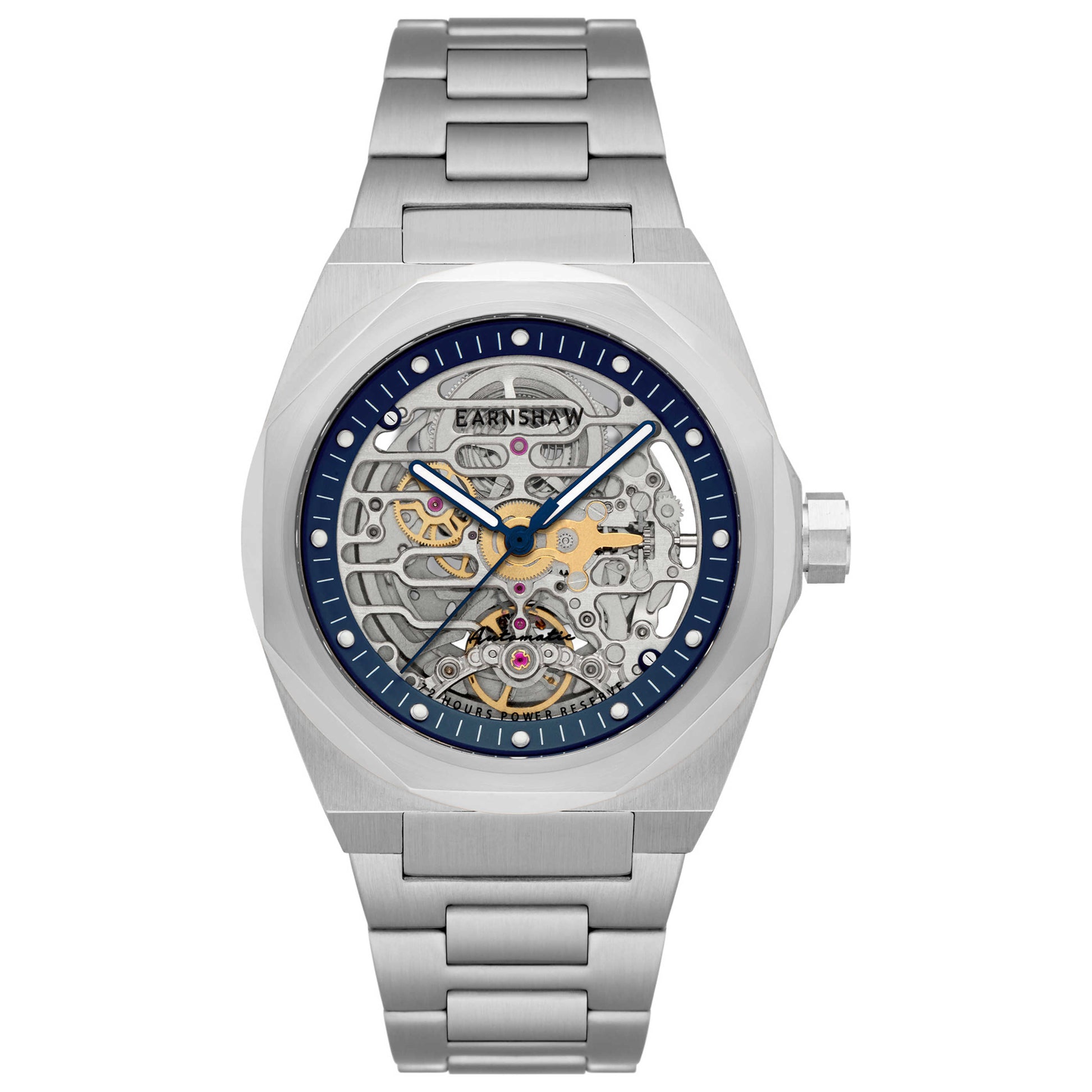 Front view of Thomas Earnshaw Clark Men's Automatic Watch ES-8228-33