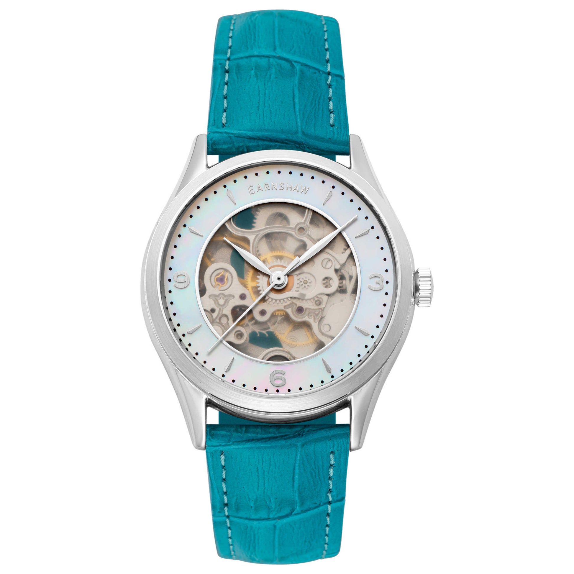Front view of Thomas Earnshaw Isabella Women's Automatic Watch ES-8236-02