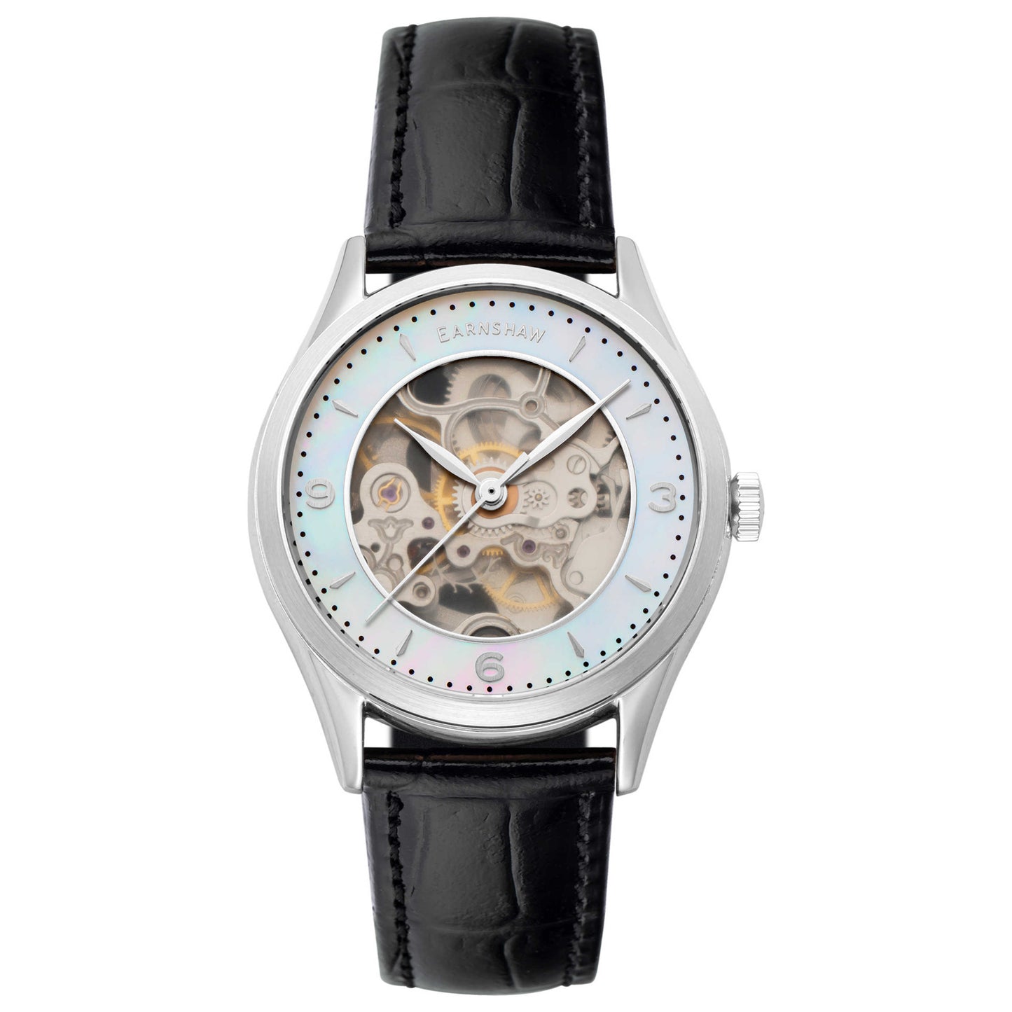 Front view of Thomas Earnshaw Isabella Women's Automatic Watch ES-8236-03