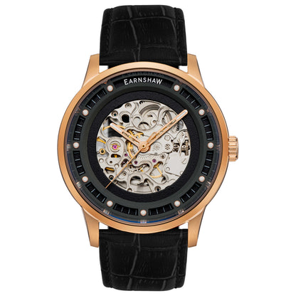 Front view of Thomas Earnshaw Meridian Men's Automatic Watch ES-8237-03