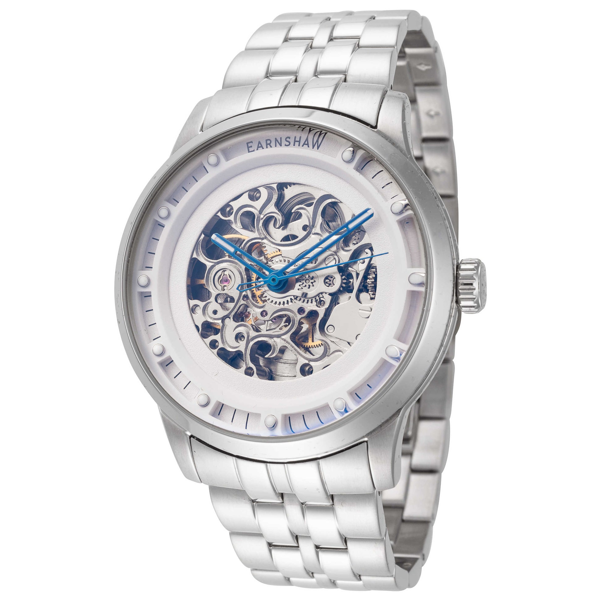 Front view of Thomas Earnshaw Meridian Men's Automatic Watch ES-8237-22