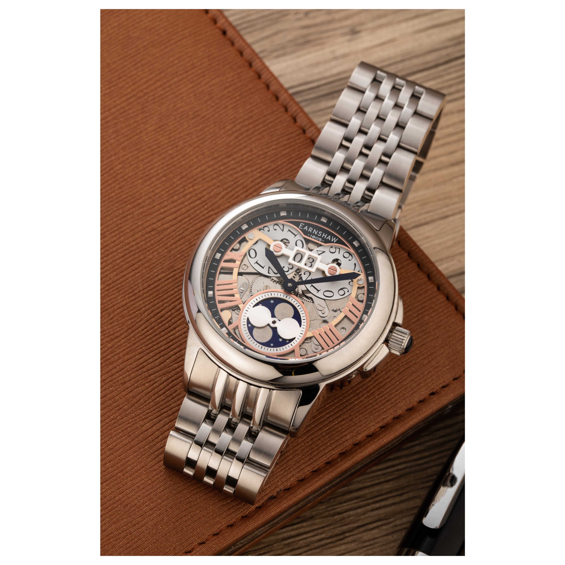Thomas Earnshaw Waterhouse Men's Automatic Watch ES-8245-22 - Image #5