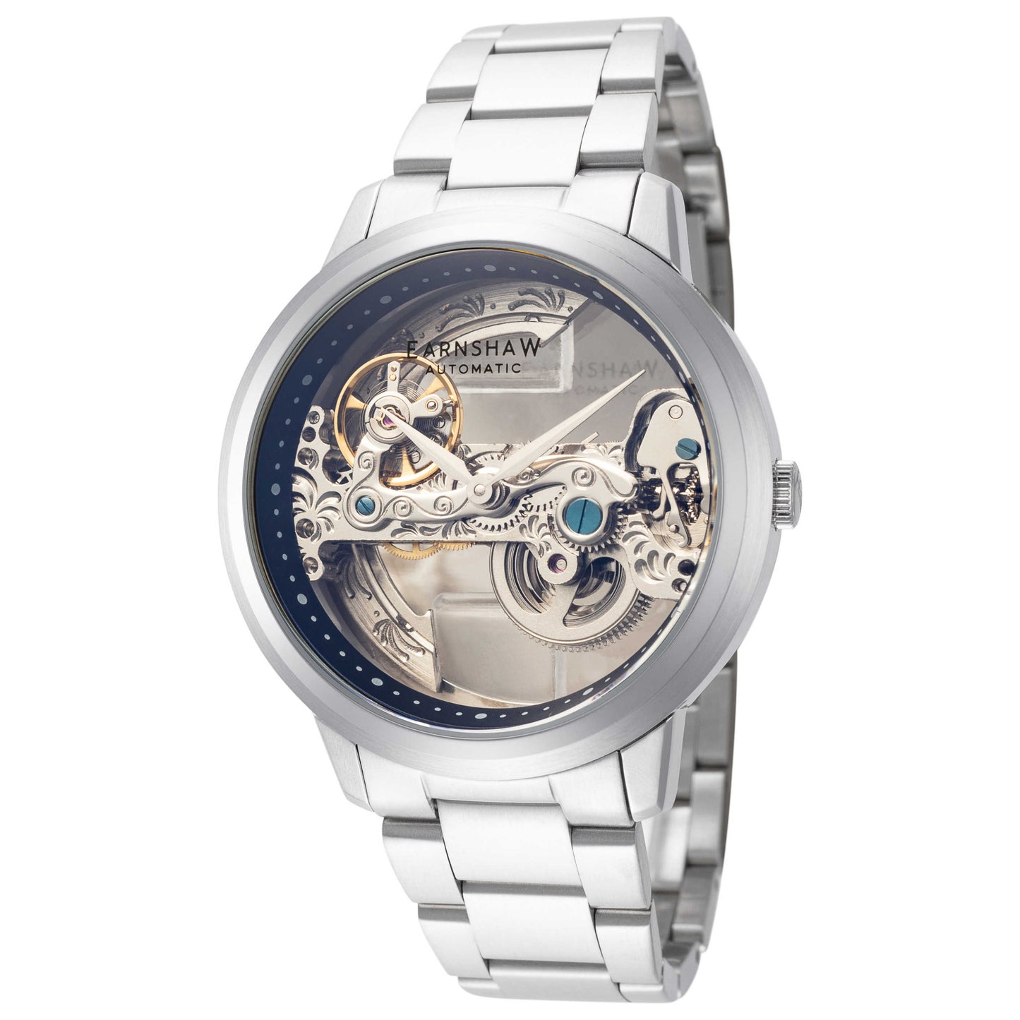 Front view of Thomas Earnshaw Cornwall Men's Automatic Watch ES-8246-11