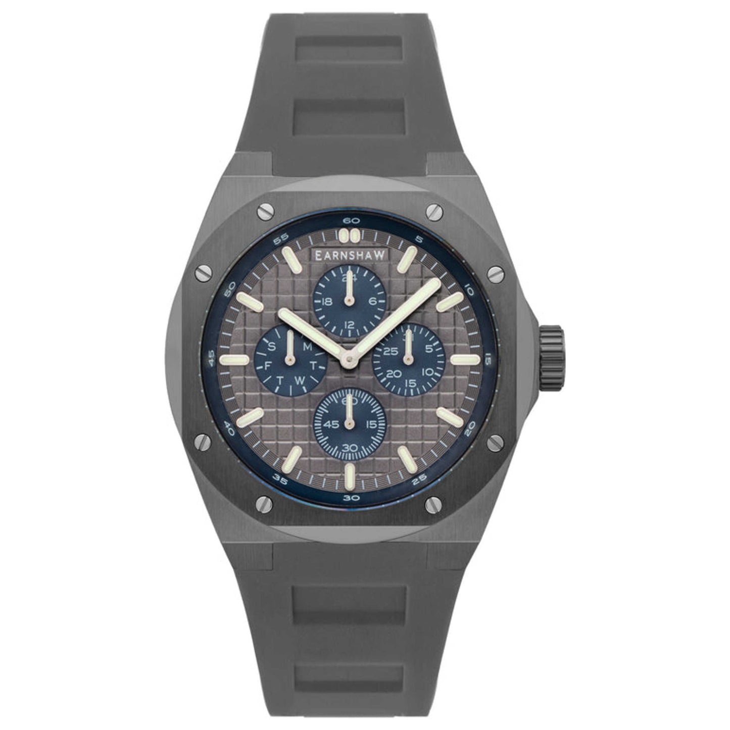 Front view of Thomas Earnshaw Bessemer Men's Quartz Watch ES-8253-04