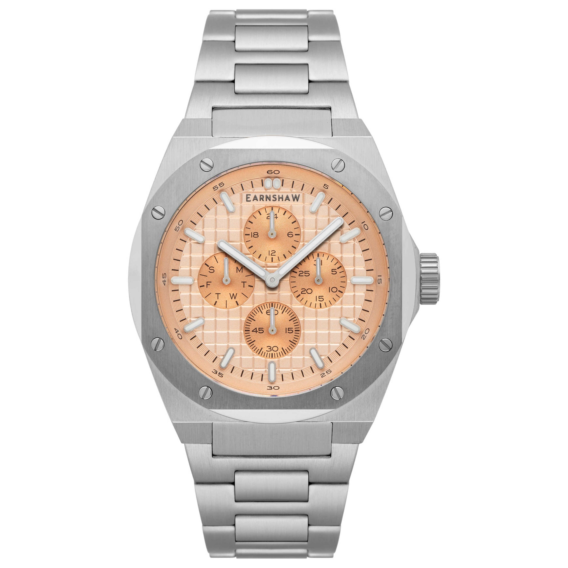 Front view of Thomas Earnshaw Bessemer Men's Quartz Watch ES-8253-22