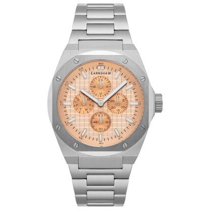Front view of Thomas Earnshaw Bessemer Men's Quartz Watch ES-8253-22