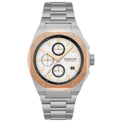 Front view of Thomas Earnshaw Bessemer Men's Quartz Watch ES-8254-22
