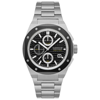 Front view of Thomas Earnshaw Bessemer Men's Quartz Watch ES-8254-55