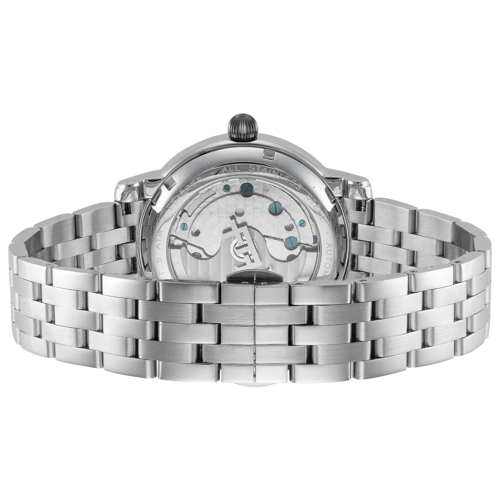 Back view of Thomas Earnshaw Armstrong Men's Automatic Watch ES-8255-44
