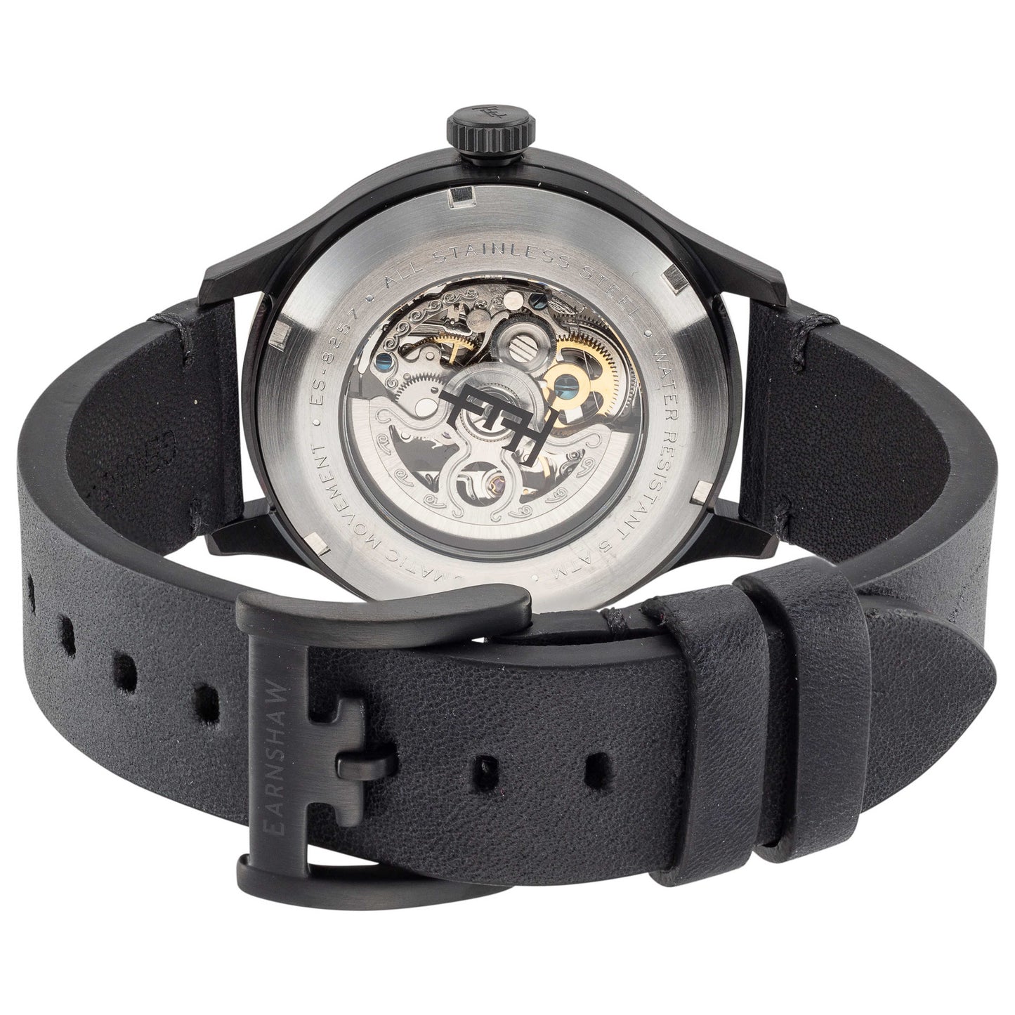 Back view of Thomas Earnshaw Scott Men's Automatic Watch ES-8257-01