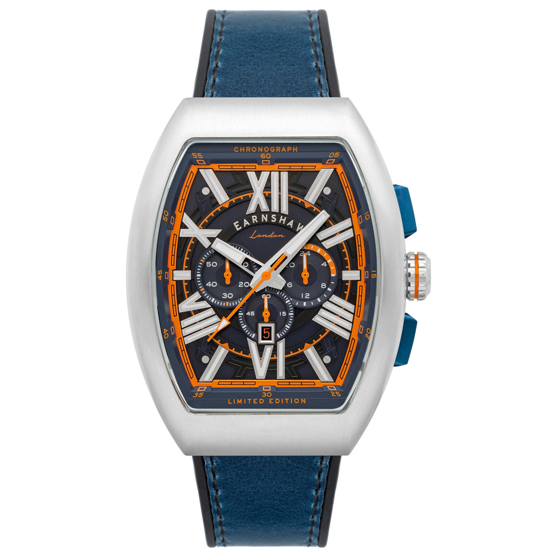 Front view of Thomas Earnshaw Supremacy Men's Quartz Watch ES-8270-03