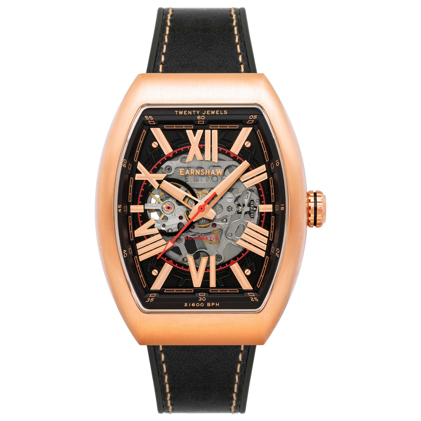 Front view of Thomas Earnshaw Supremacy Men's Automatic Watch ES-8271-03
