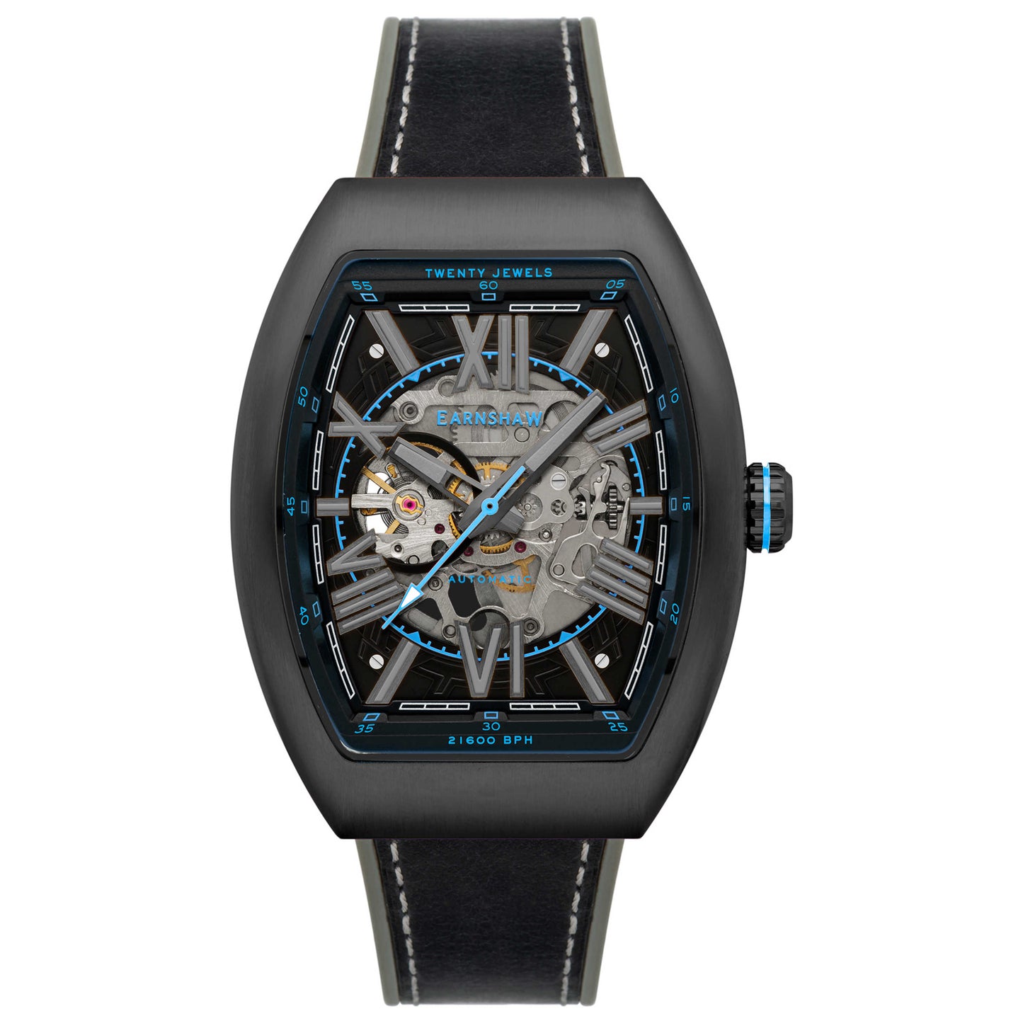 Front view of Thomas Earnshaw Supremacy Men's Automatic Watch ES-8271-04