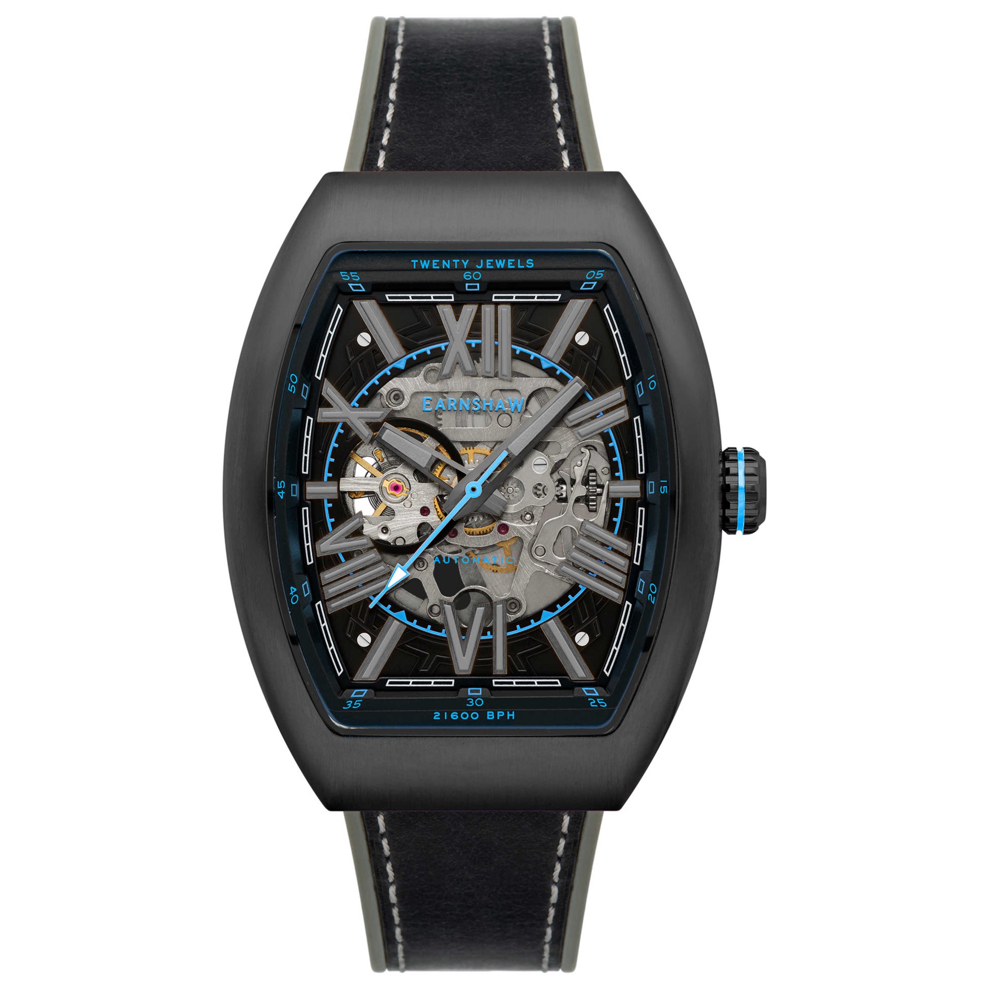 Front view of Thomas Earnshaw Supremacy Men's Automatic Watch ES-8271-04