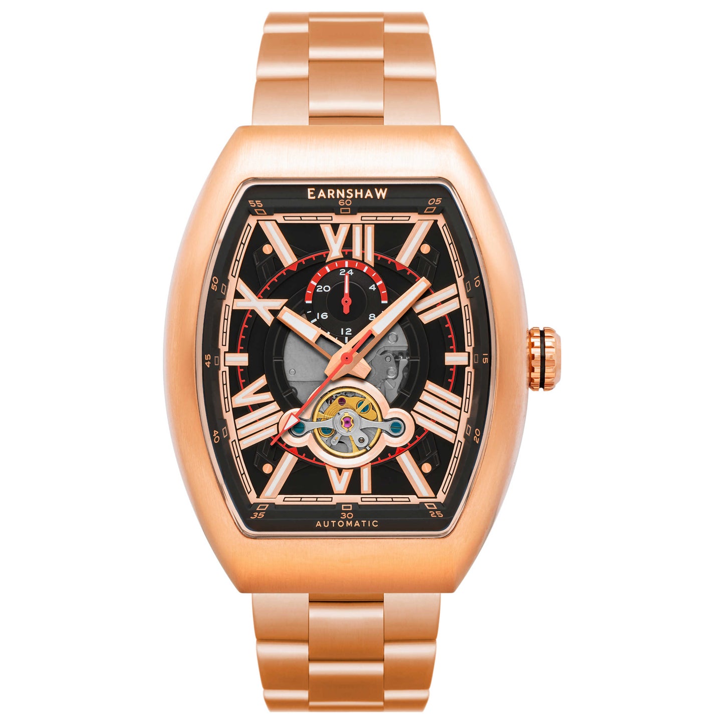 Front view of Thomas Earnshaw Supremacy Men's Automatic Watch ES-8272-33