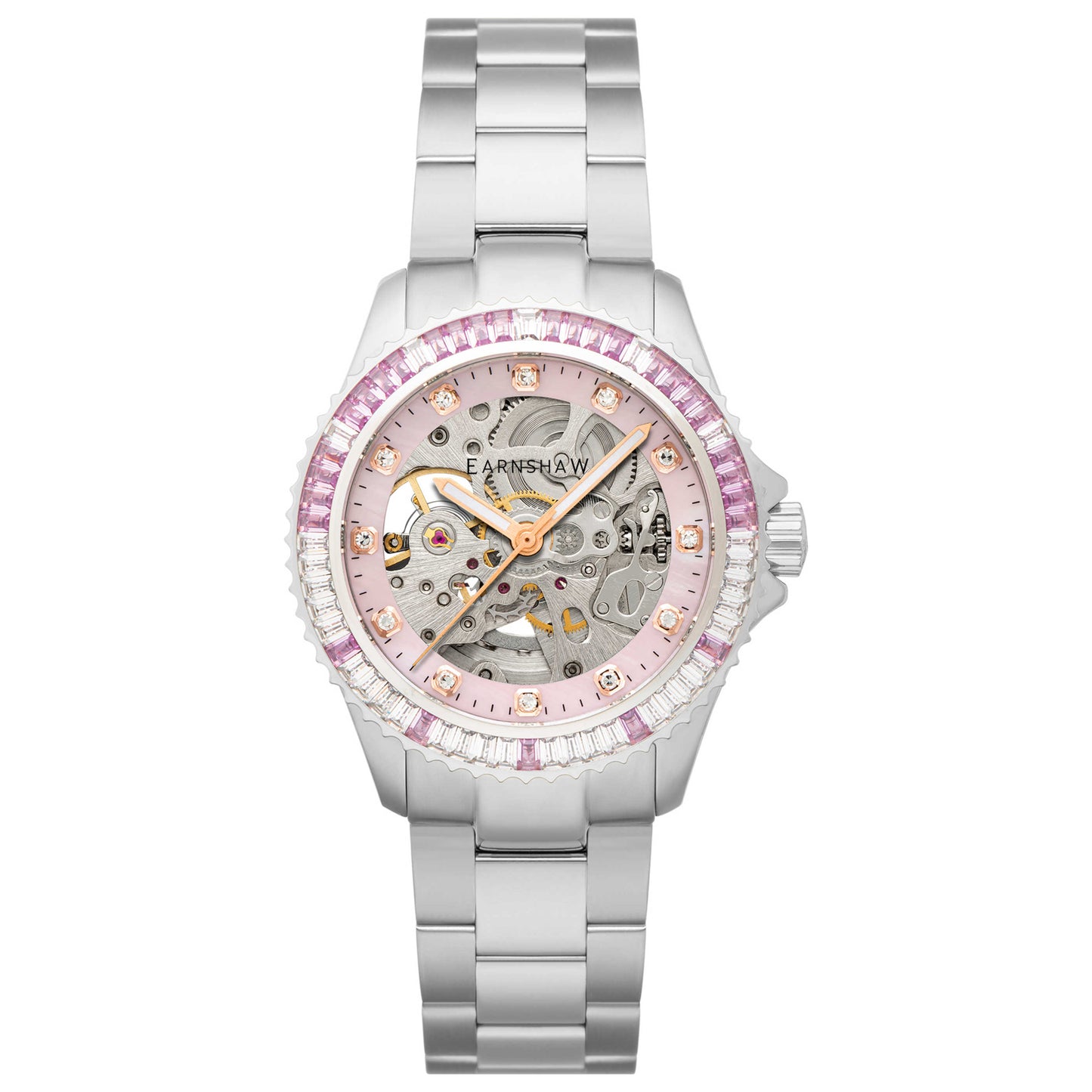 Front view of Thomas Earnshaw Martineau Women's Automatic Watch ES-8275-33