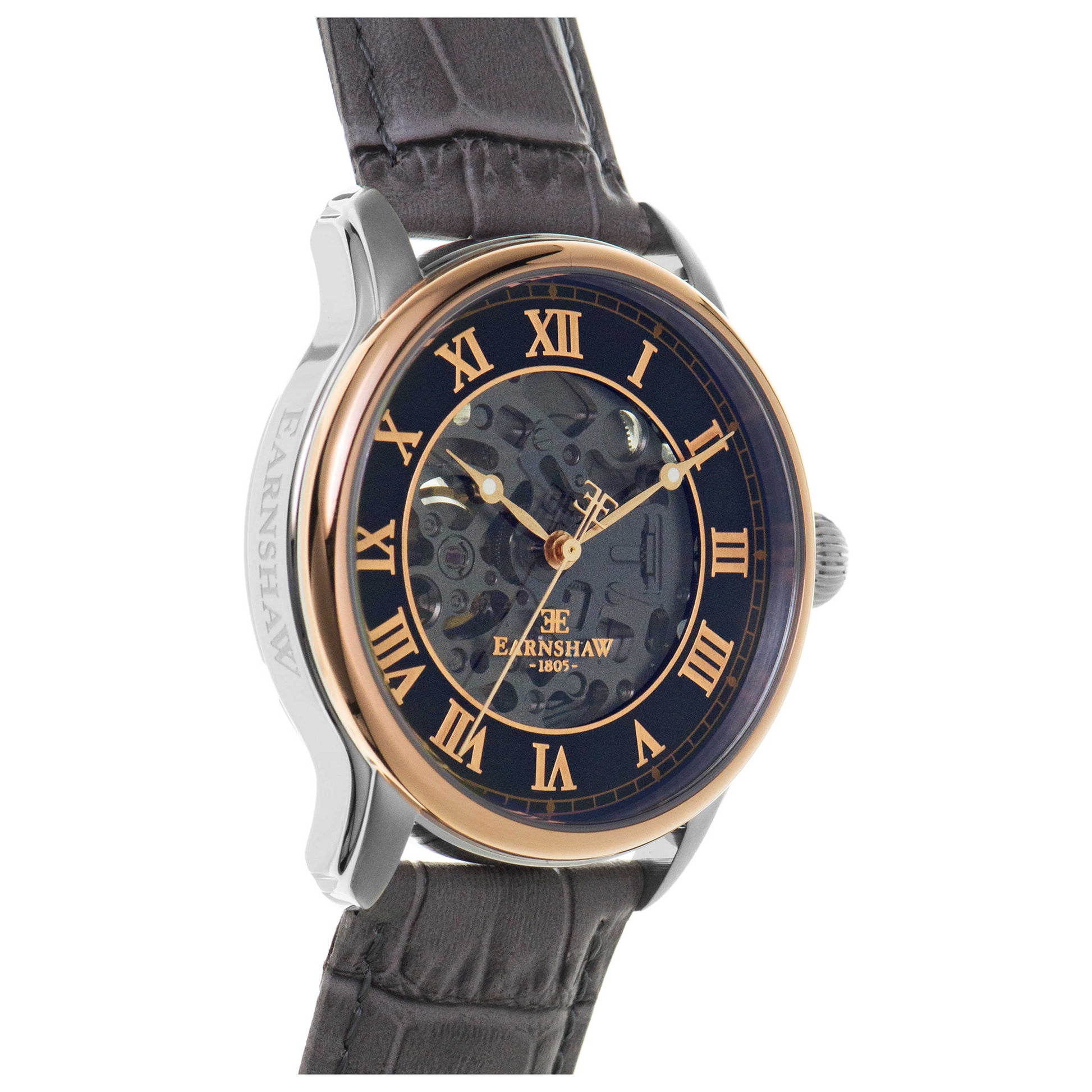 Right view of Thomas Earnshaw Precisto Men's Automatic Watch ES-8807-04