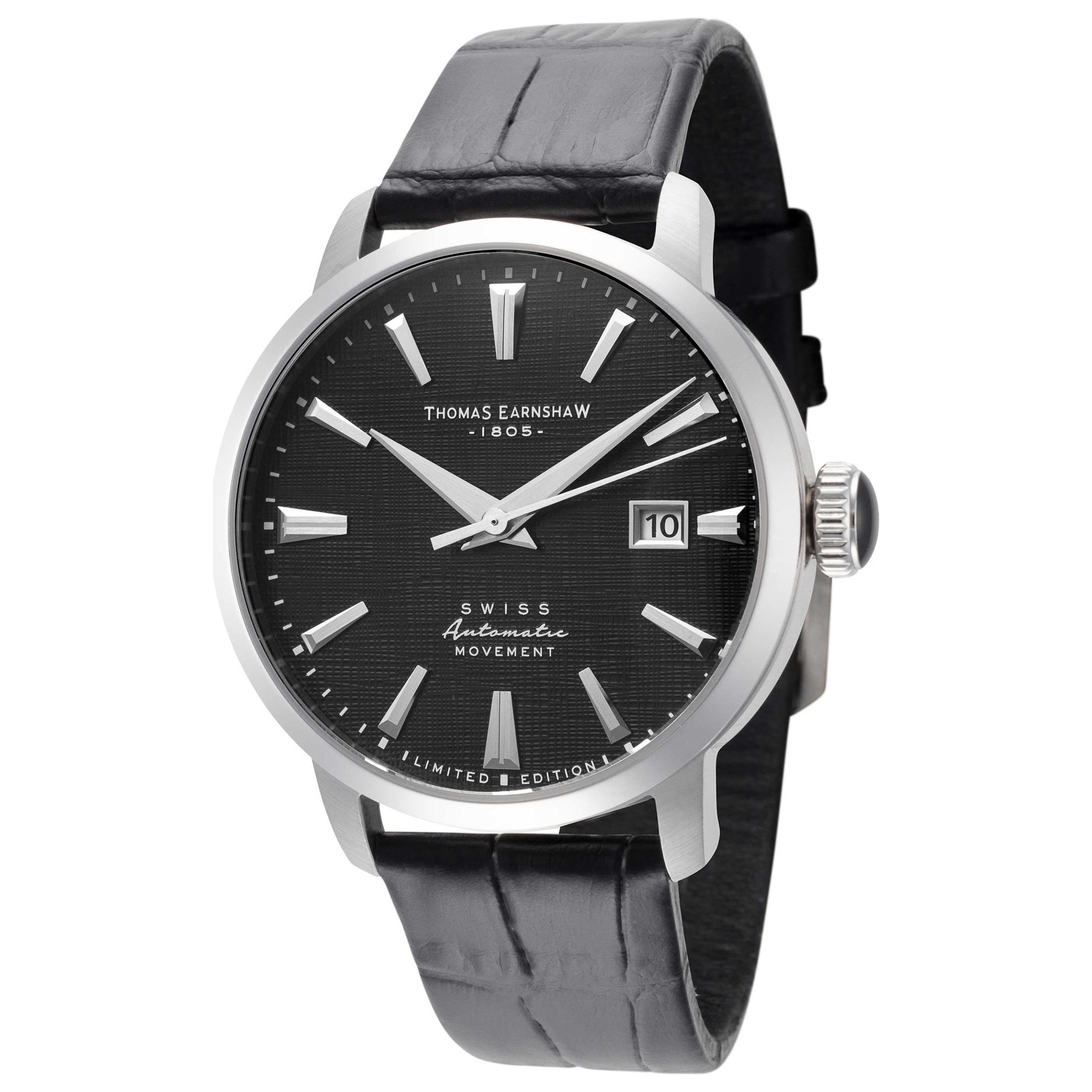 Front view of Thomas Earnshaw Echelon Men's Automatic Watch ES-8812-01