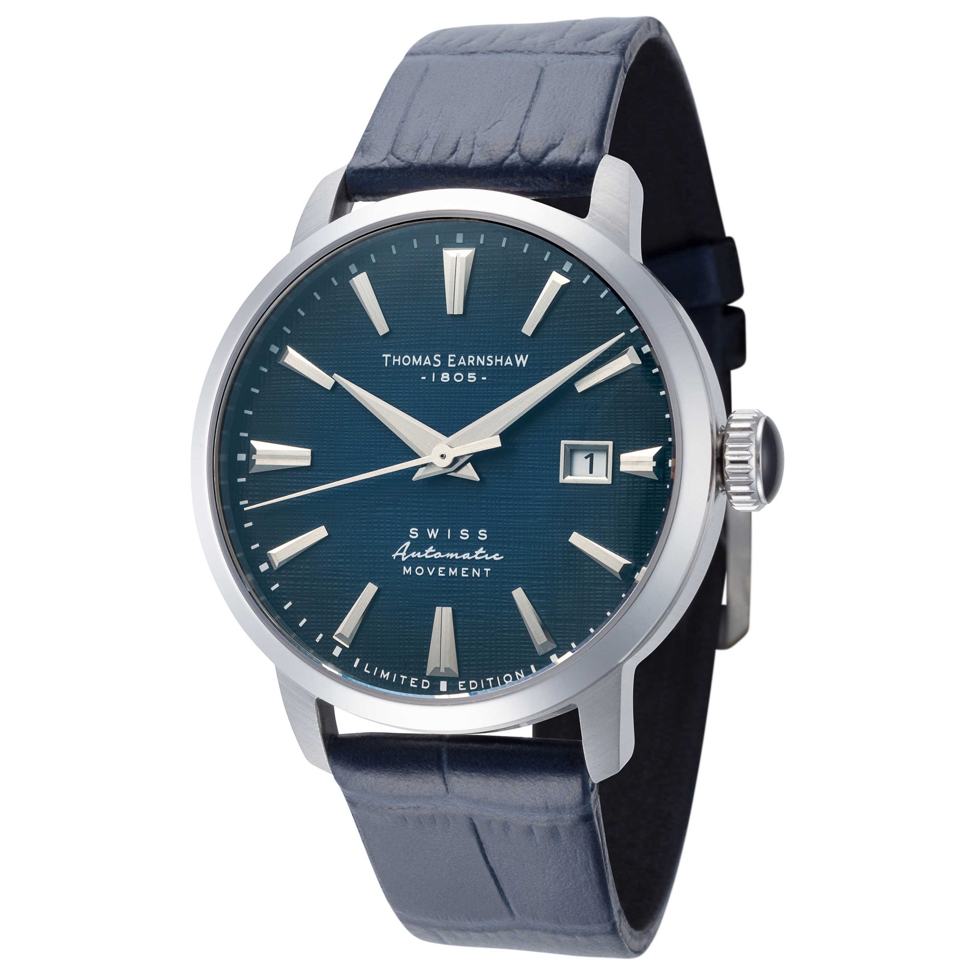 Front view of Thomas Earnshaw Echelon Men's Automatic Watch ES-8812-02