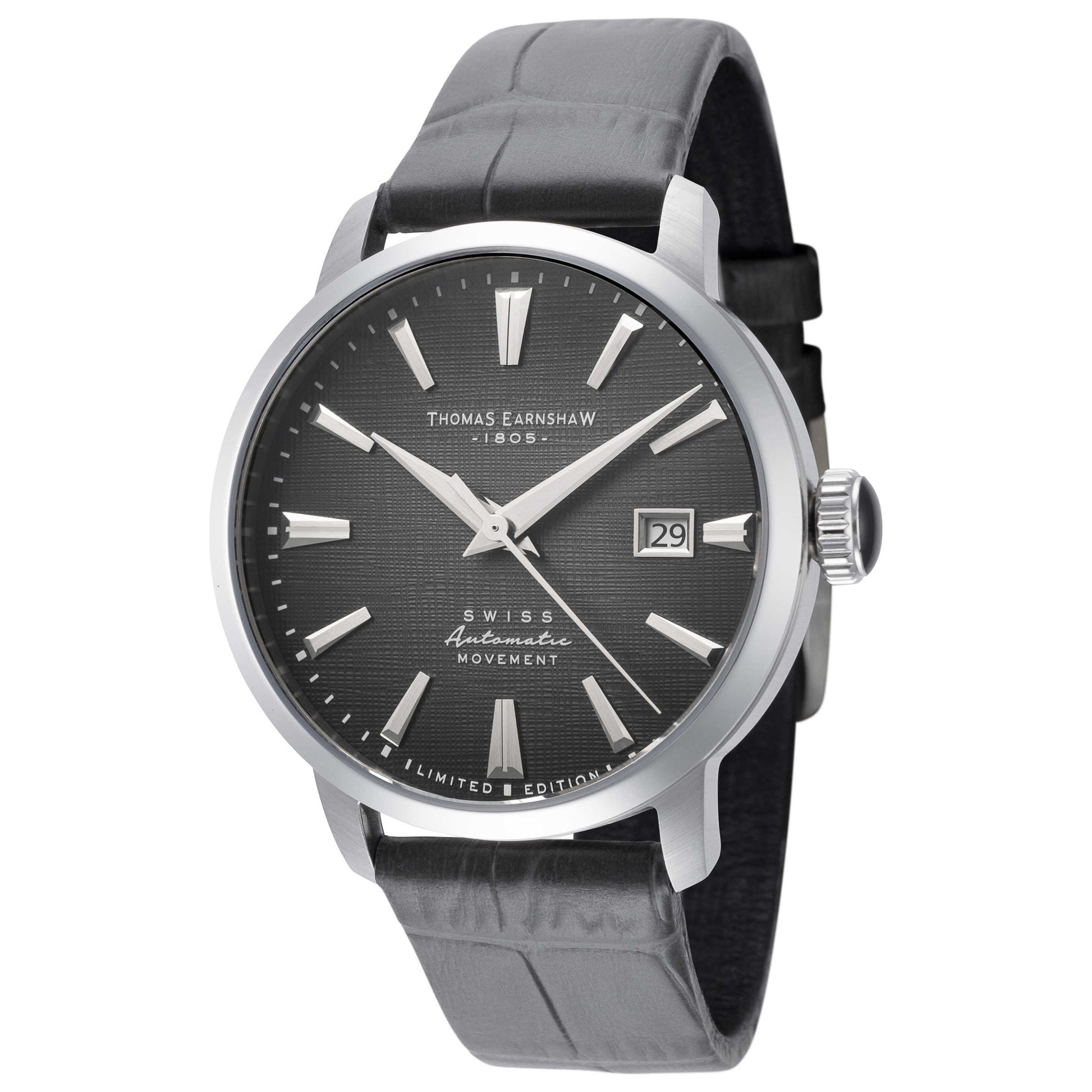 Front view of Thomas Earnshaw Echelon Men's Automatic Watch ES-8812-05