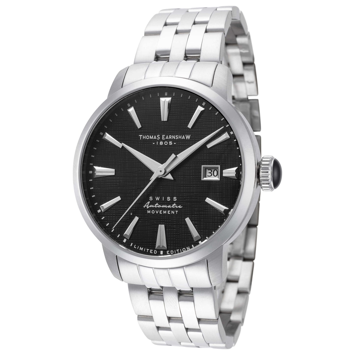 Front view of Thomas Earnshaw Echelon Men's Automatic Watch ES-8812-11