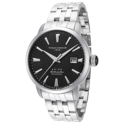 Front view of Thomas Earnshaw Echelon Men's Automatic Watch ES-8812-11