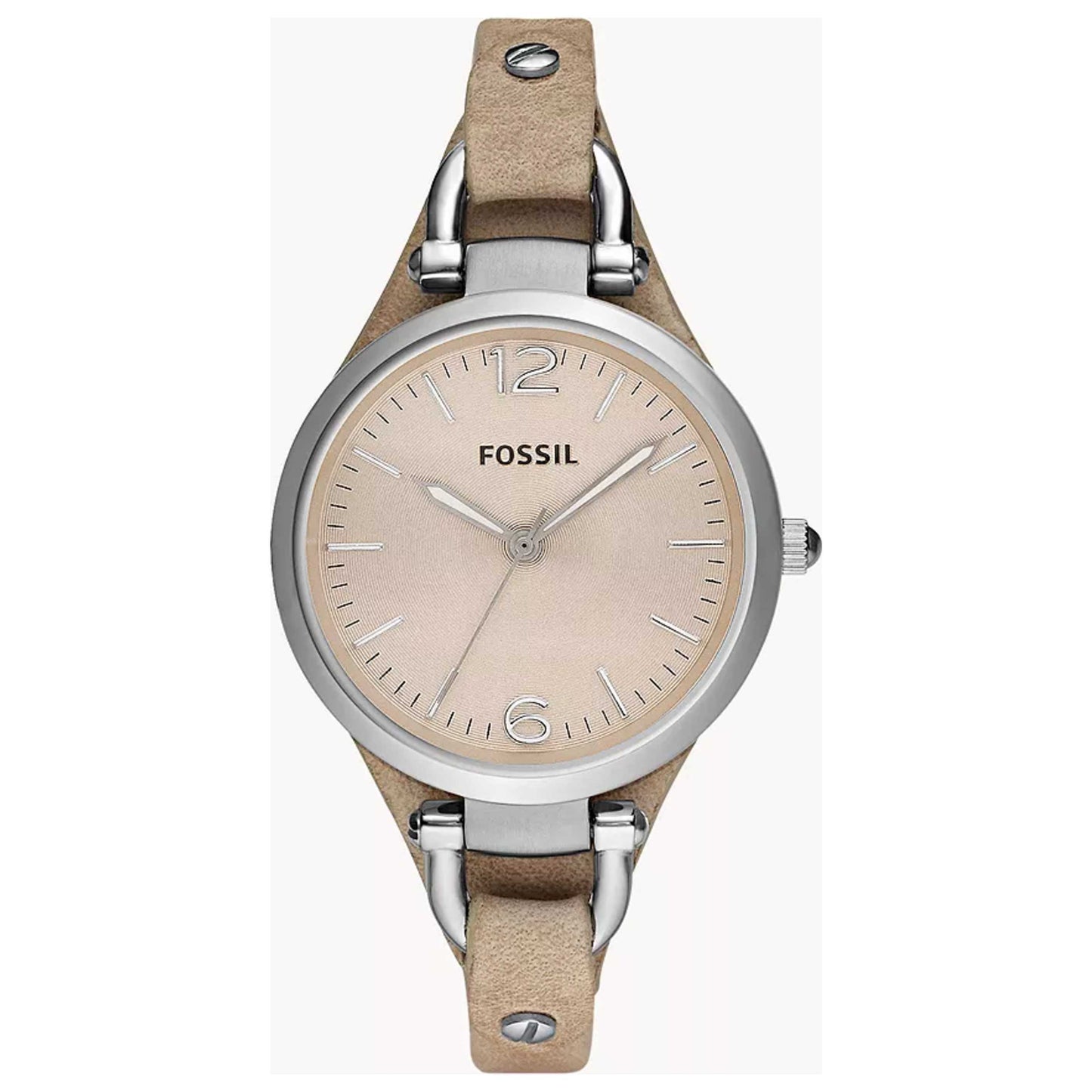 Front view of Fossil Georgia Women's Quartz Watch ES2830