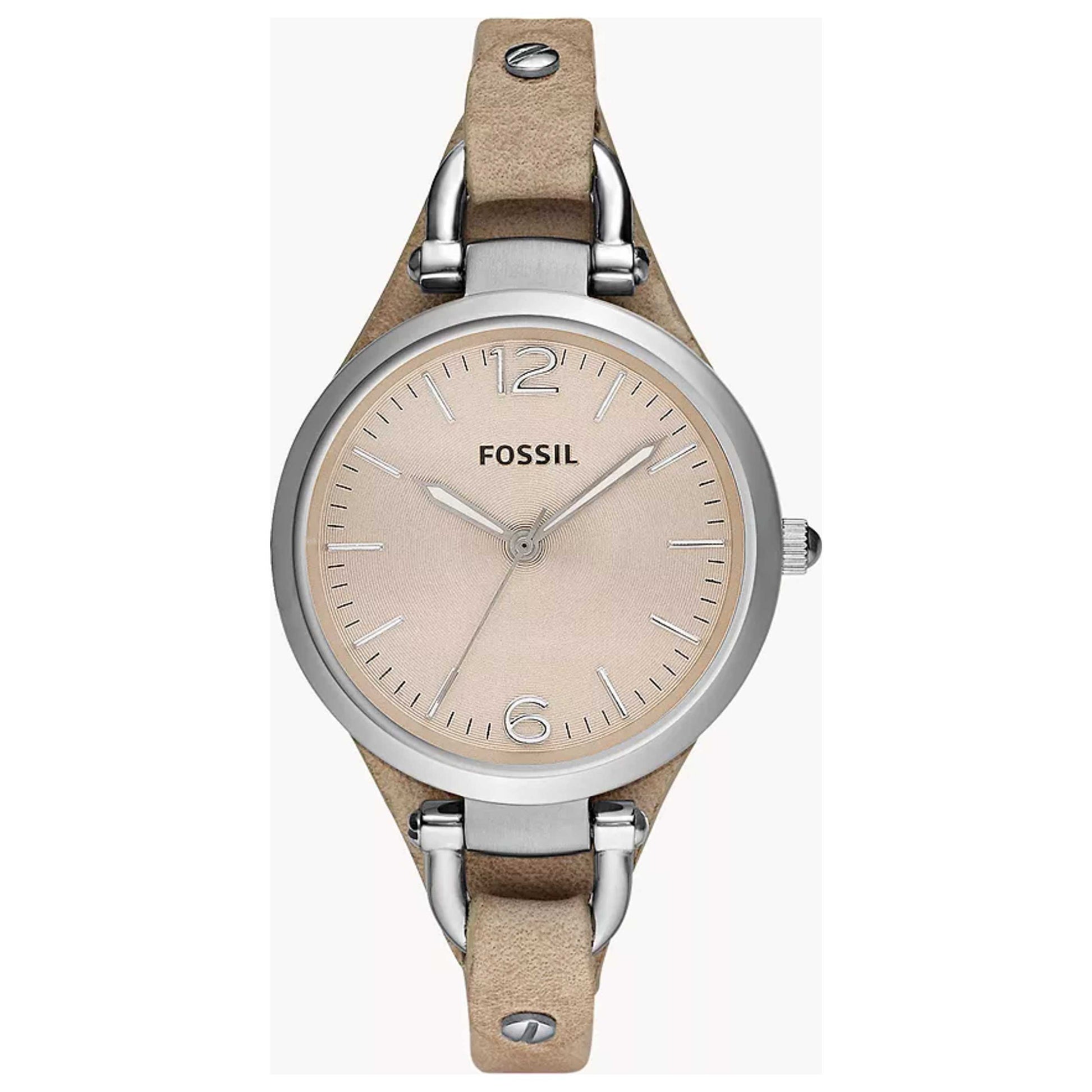 Front view of Fossil Georgia Women's Quartz Watch ES2830
