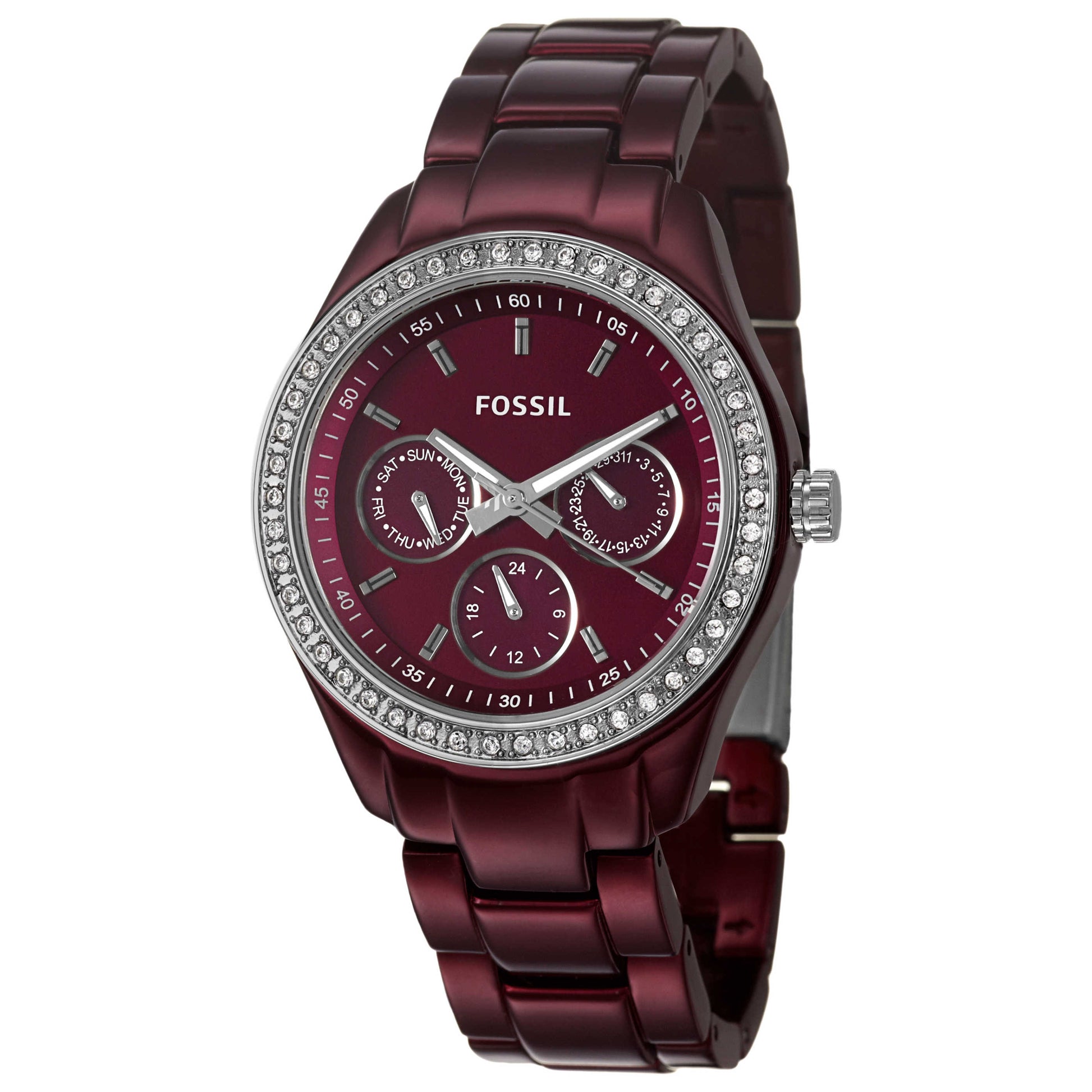 Front view of Fossil Stella Women's Quartz Watch ES2950