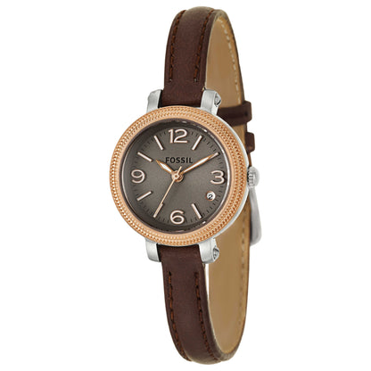 Front view of Fossil Heather Women's Quartz Watch ES3138