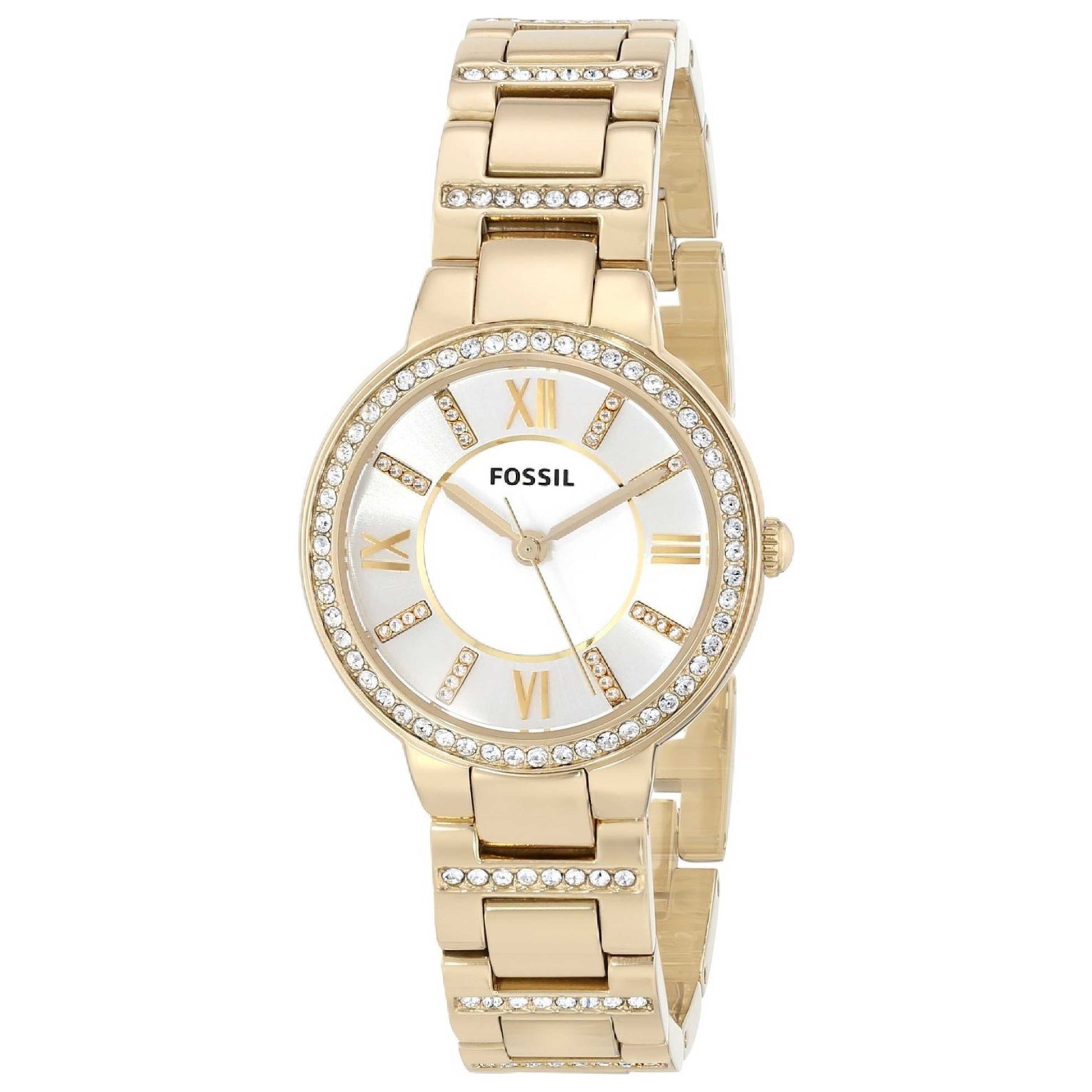 Front view of Fossil Virginia Women's Quartz Watch ES3283
