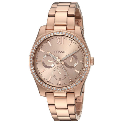 Front view of Fossil Scarlette Women's Quartz Watch ES4315