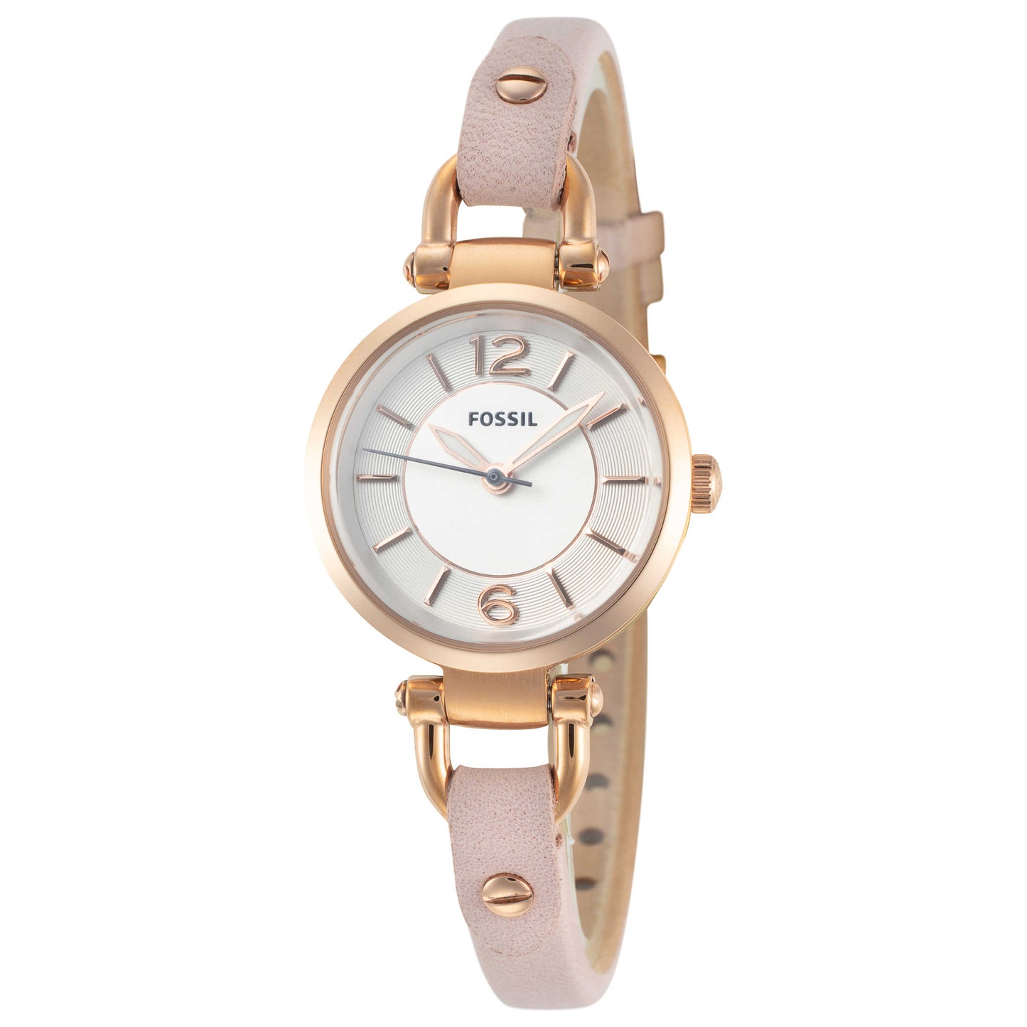 Front view of Fossil Georgia Women's Japanese Quartz (Battery-Powered) Watch ES4340