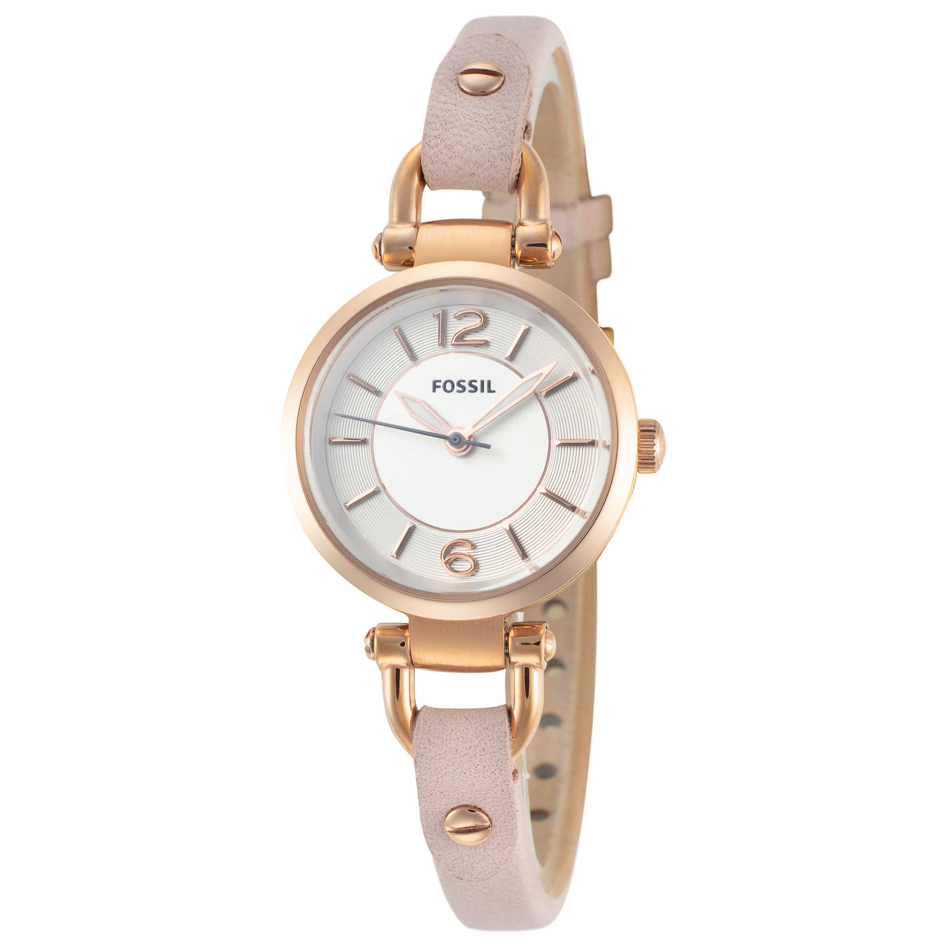 Front view of Fossil Georgia Women's Japanese Quartz (Battery-Powered) Watch ES4340