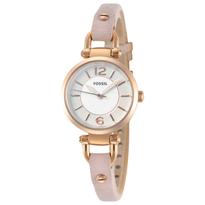 Front view of Fossil Georgia Women's Japanese Quartz (Battery-Powered) Watch ES4340
