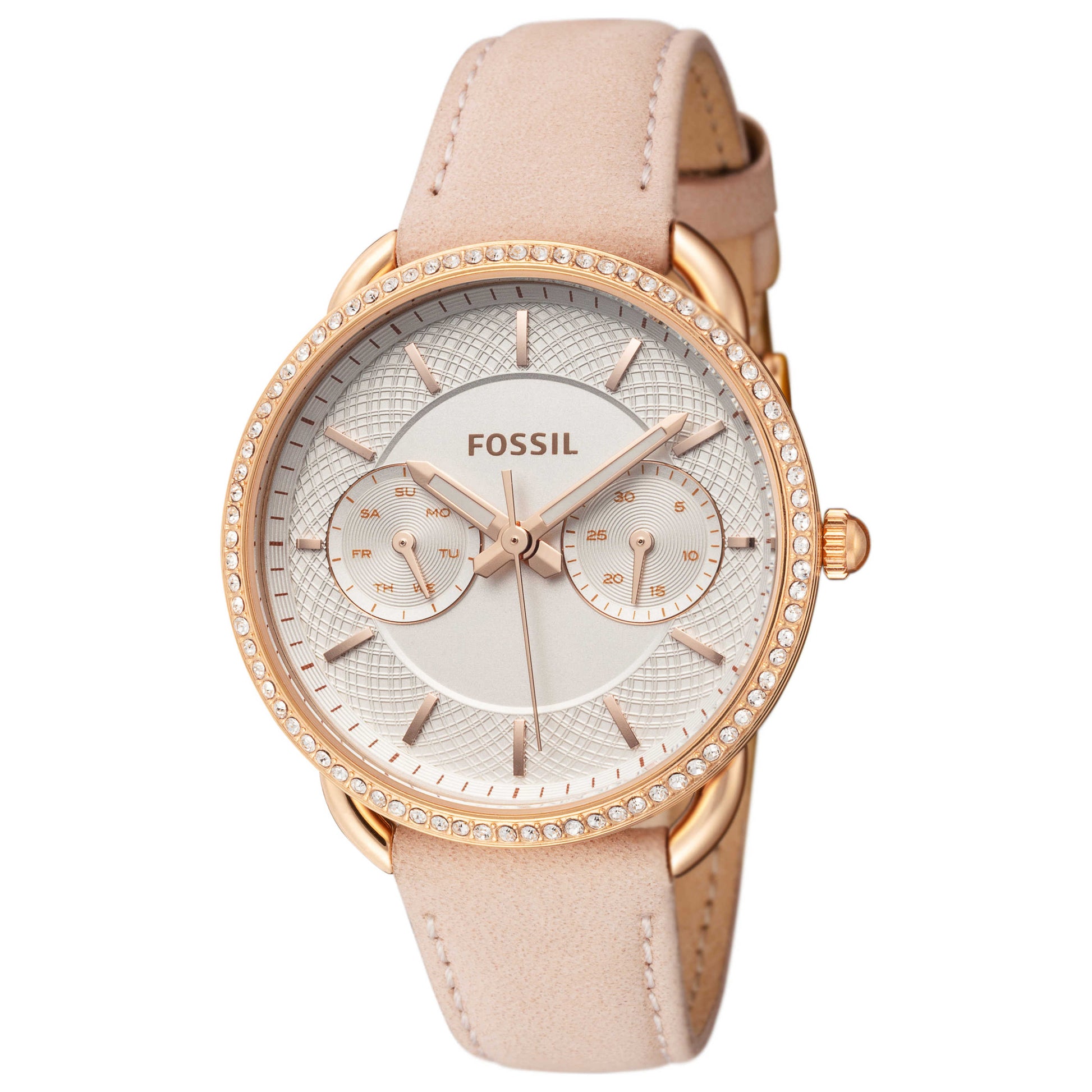 Front view of Fossil Tailor Women's Quartz Watch ES4393