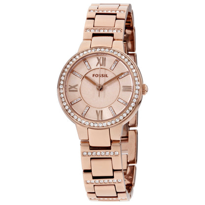 Front view of Fossil Virginia Women's Quartz Watch ES4482