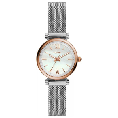 Front view of Fossil Carlie Women's Quartz Watch ES4614
