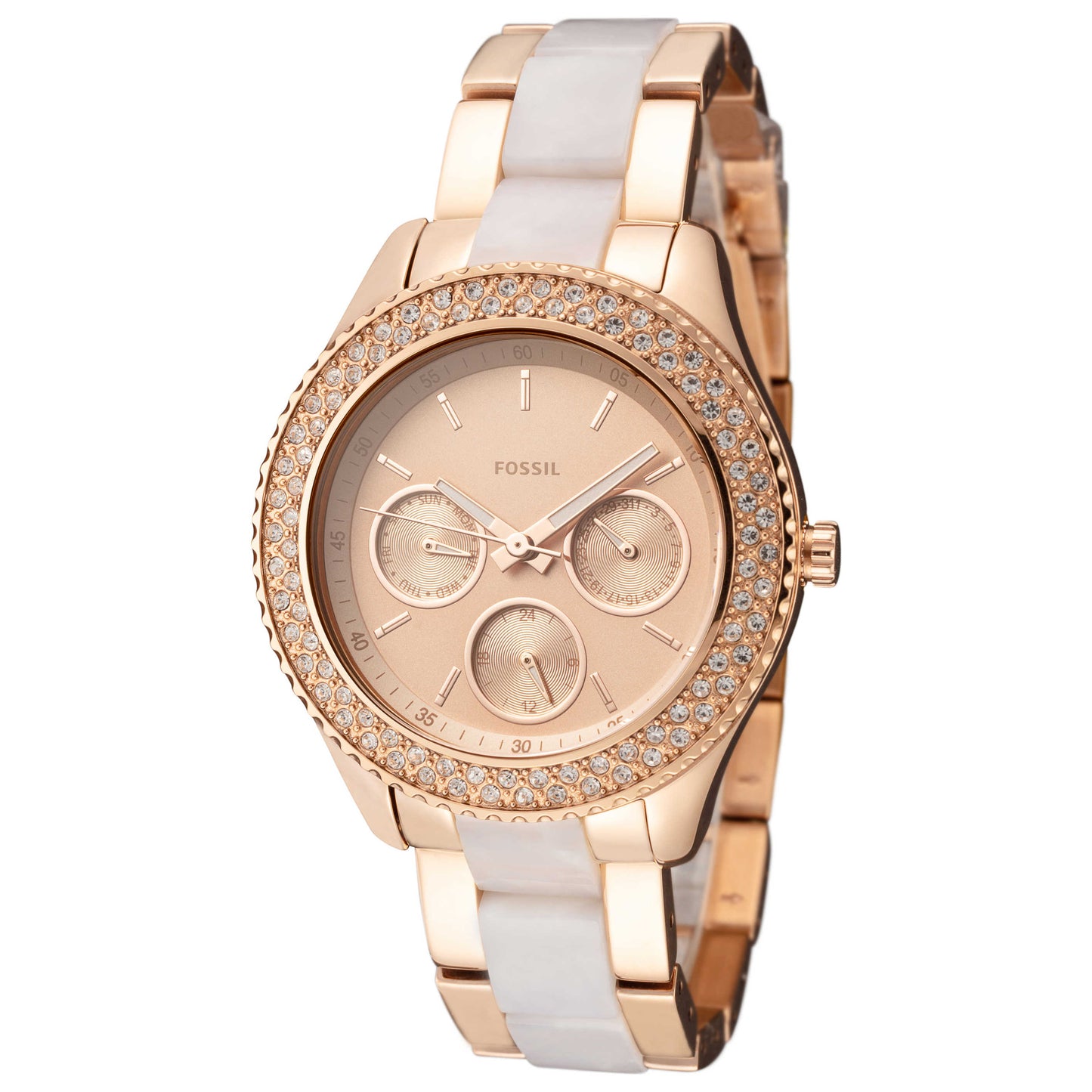 Front view of Fossil Stella Women's Quartz Watch ES4755