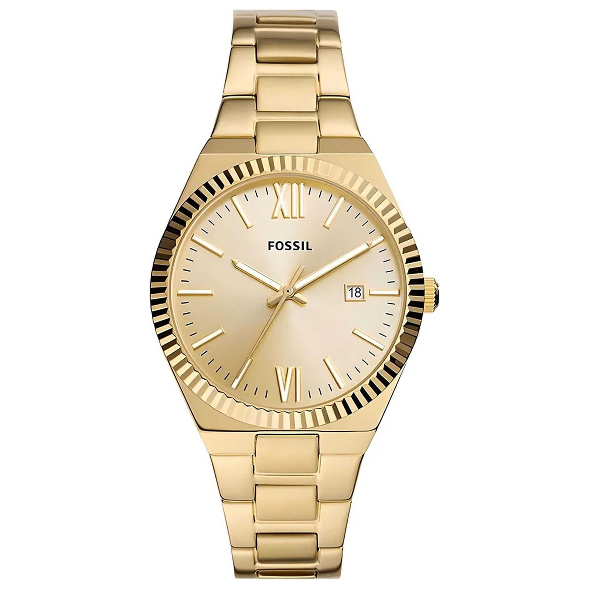 Front view of Fossil Scarlette Women's Quartz Watch ES5299