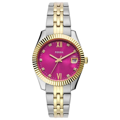 Front view of Fossil Scarlette Women's Quartz Watch ES5337