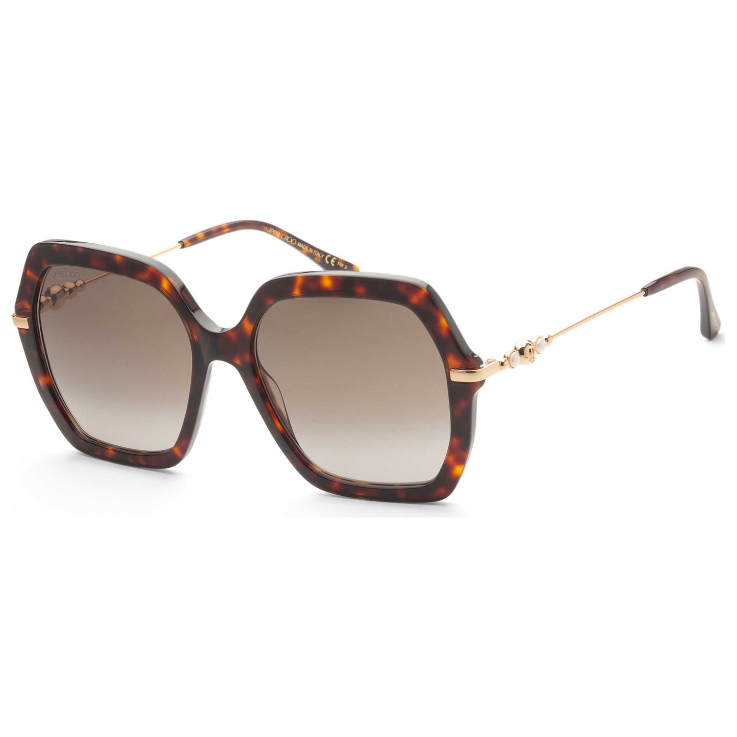 Front view of Jimmy Choo Esther Women's Sunglasses ESTHERS-0086-HA